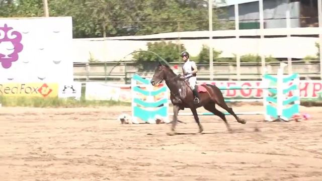 Александр Тишков на Лорд Локсли, Бишкек, 2018г. Этап Кубка мира.
