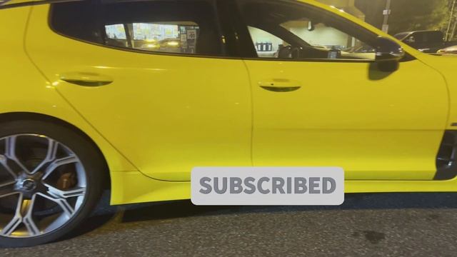 Kia Stinger GT Burger Tuning Dual Intakes