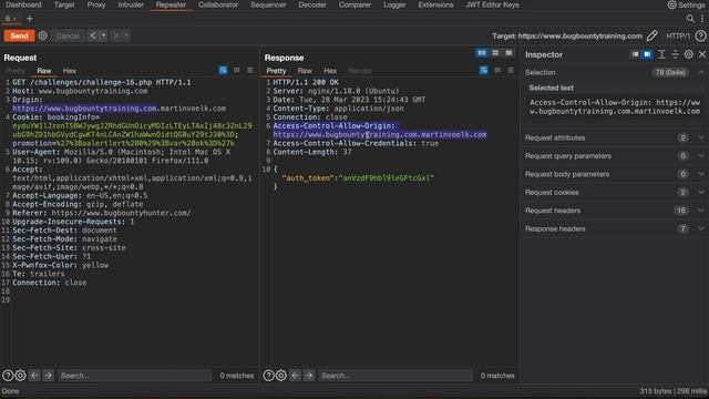 Cross Origin Resource Sharing (CORS) Vulnerability | BugBountyTraining | Bug Bounty Service смотреть онлайн