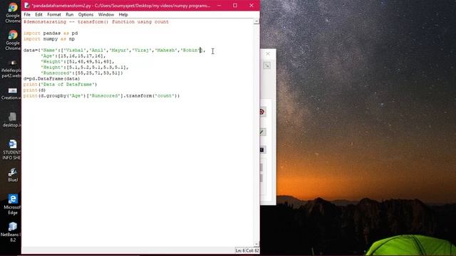 Explanation of Transform Function in Python Panda смотреть онлайн