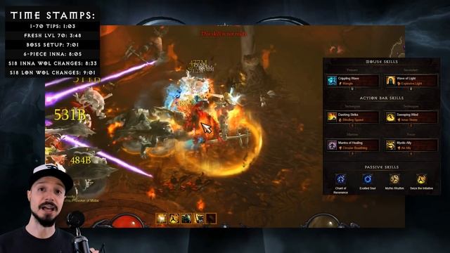 Diablo 3 Season 18 Monk Starter & Inna build guide - Patch 2.6.6 (Beginner) смотреть онлайн