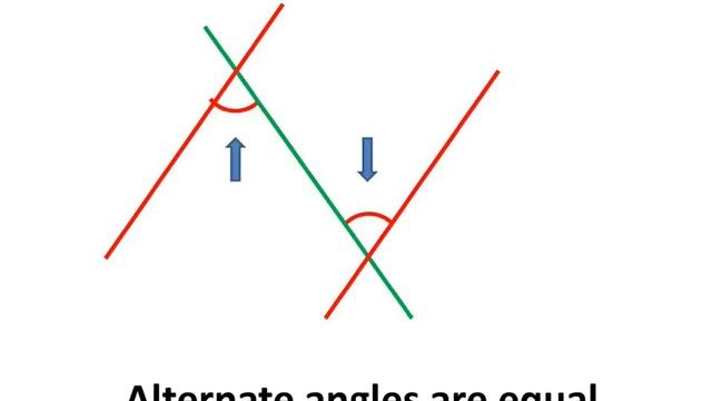 Maths - Triangle external angle theorem - English смотреть онлайн
