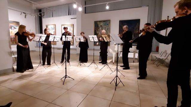 Семён Сегаль "Ностальгическое настроение" для четырёх скрипок и четырёх альтов (2022 г.) смотреть онлайн