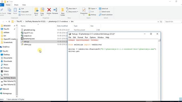 Performing headless website scrapping using selenium and PhantomJS with Python смотреть онлайн