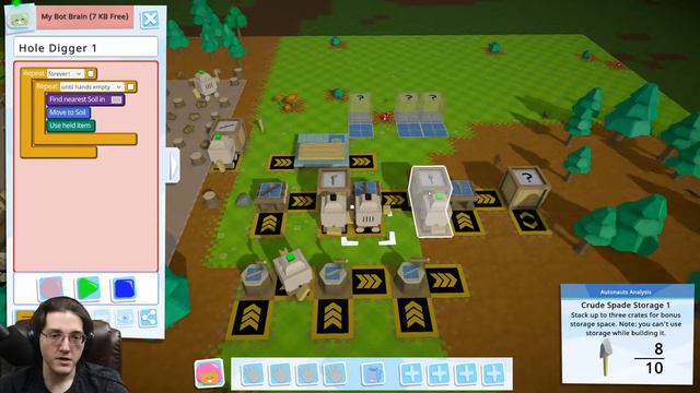 Part 3 | Automated Blueprints | Let's Play Autonauts смотреть онлайн