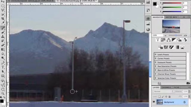 Healing Brush Tool, Photoshop CS5 смотреть онлайн