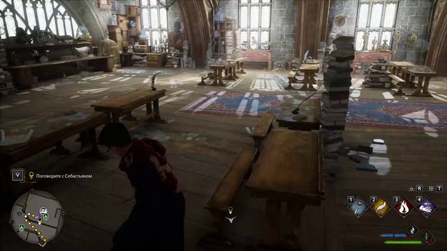 HOGWARTS LEGACY [Прохождение на Русском] - Часть 3 Секреты запретной секции смотреть онлайн