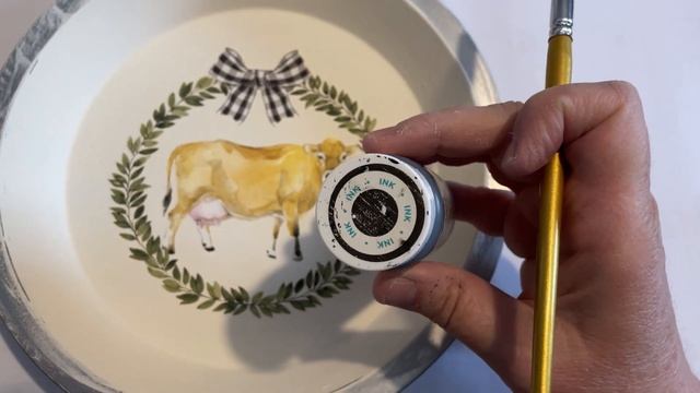 Farmhouse Decor, Tissue Decoupage, Rub-on Transfer | Easy To Make!