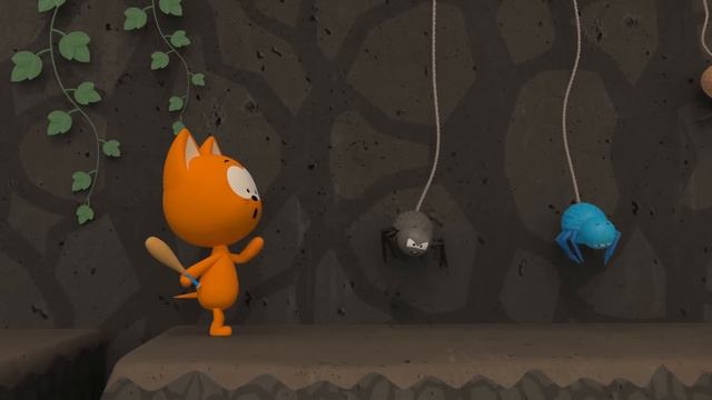 La caverna peligrosa y los huevos sorpresa | Juegos infantiles y dibujos animados | El gatito Koté смотреть онлайн