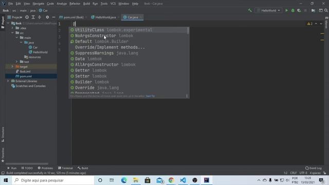 Como Corrigir o Erro do Lombok Não Sugerido no Autocomplete do Intellij смотреть онлайн