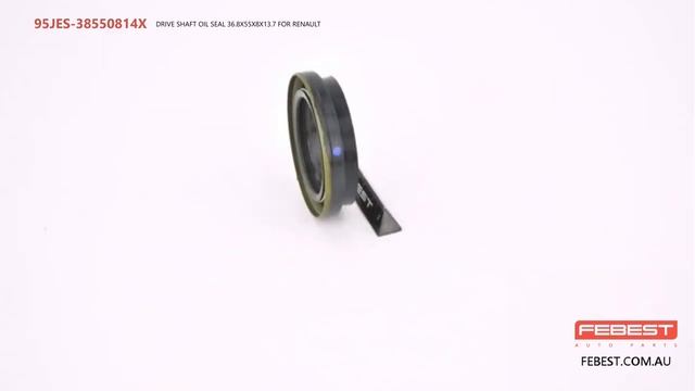 95JES-38550814X DRIVE SHAFT OIL SEAL 36.8X55X8X13.7 FOR RENAULT смотреть онлайн