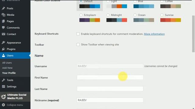 wordpress dashboard | wordpress admin | wordpress dashboard overview | Rajeev Anand смотреть онлайн