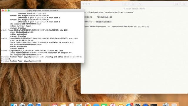 HOW TO CHANGE MAC ID ON ANY MACBOOK [UPDATED] смотреть онлайн