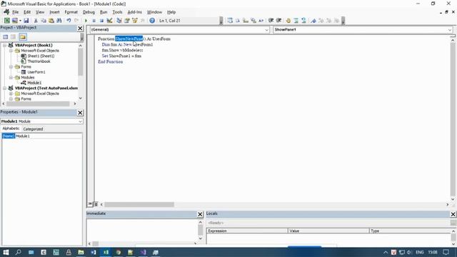 Excel TaskPane từ VBA UserForm смотреть онлайн