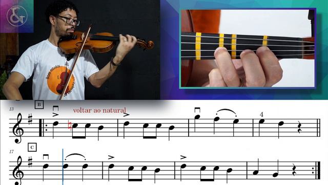 LIÇÃO 44 60bpm MELODIA DE RICHARD WAGNER EM SOL MAIOR Exercício Staccato MÉTODO SCHMOLL VIOLIN CCB смотреть онлайн