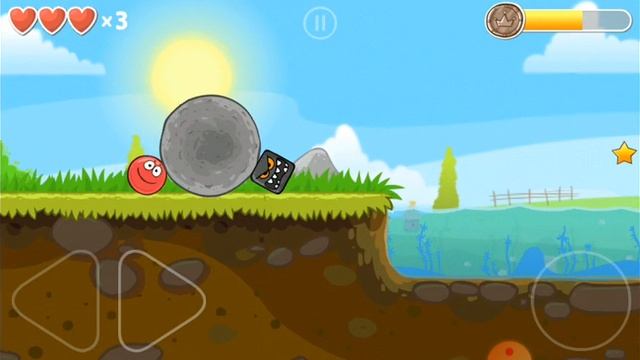 Прохождение игры красный шарик 4 часть 1 смотреть онлайн