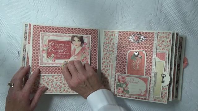 Graphic 45 " Mon Amour" Mini Album / Design Team Project For Country Craft Creations смотреть онлайн