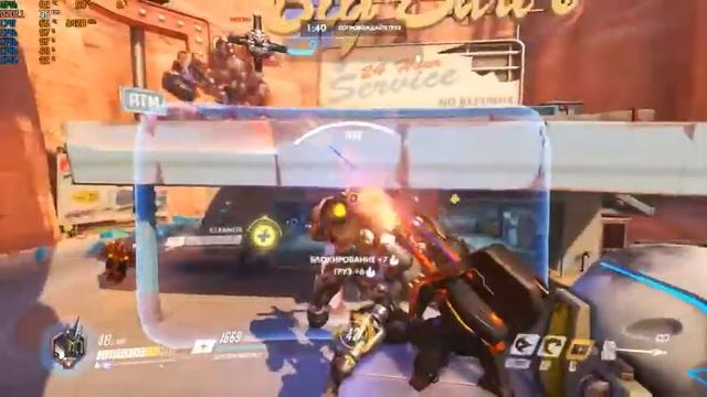 GeForce GT 940MX test in Overwatch (medium settings) смотреть онлайн