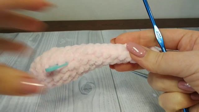 Часть 1 Вяжем мишку из плюшевой пряжи. смотреть онлайн