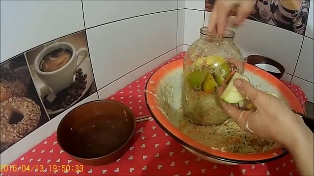КВАШЕНАЯ КАПУСТА С ЯБЛОКАМИ (СУПЕР РЕЦЕПТ) смотреть онлайн