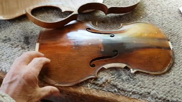 Vuillaume Violin Cut Down - Shorting the body смотреть онлайн