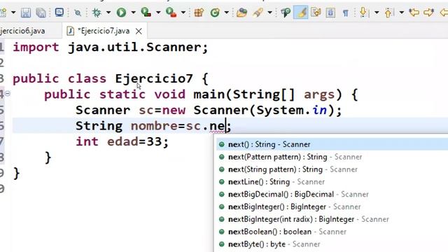 Clase String y Scanner Java смотреть онлайн