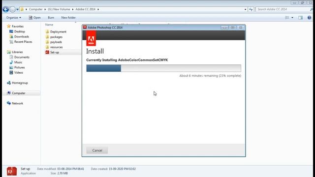 How To Install Adobe Photoshop CC Version ,Download Free And Guide - By Volcanocreation