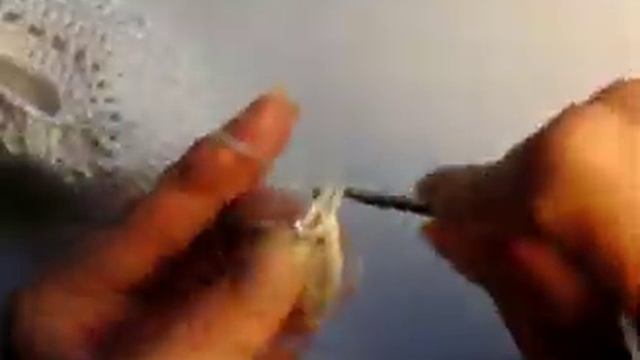 2 Как связать пинетки для крестин, подошва, 2 ряд смотреть онлайн