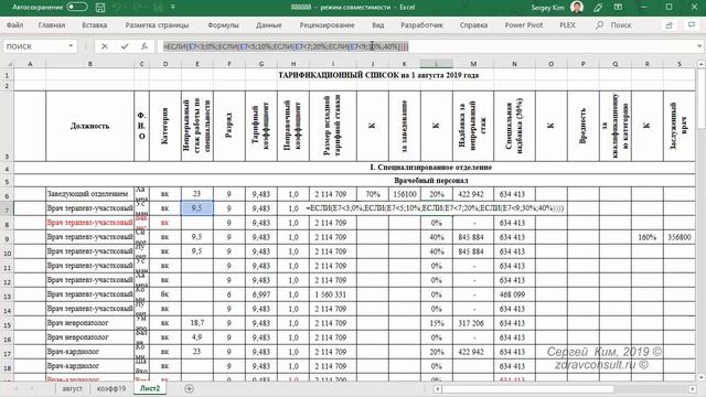 Автоматизация тарификации медицинских работников РУ с 2019 года смотреть онлайн