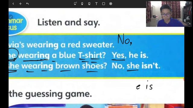 Supermind | Year 2 Unit 7 Get Dressed | 🤔 Is He/she ...+ing?