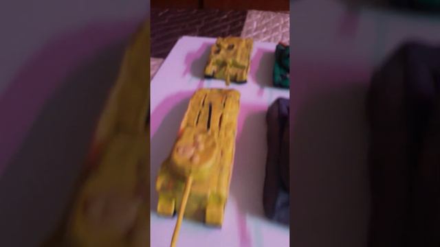Моя коллекция танков из пластилина. смотреть онлайн