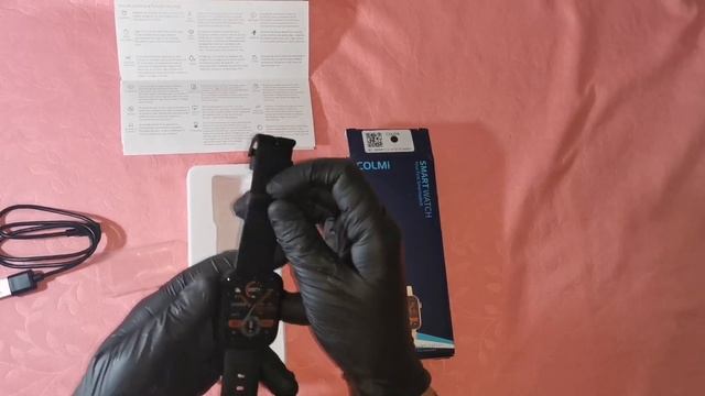 فتح و مراجعة الساعة الذكية Smartwatch Colmi P71 смотреть онлайн