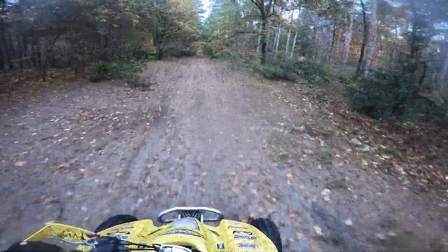 Suzuki LTZ 400 Exploring trail route | 434cc BBK | GoPro hero 10 смотреть онлайн