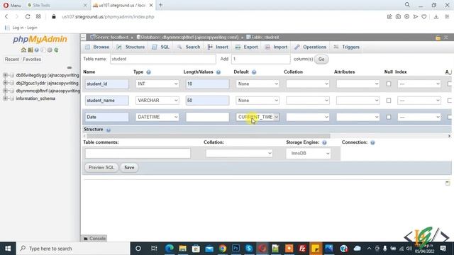 How to Add Auto Current Date Time or Year in Table MySQL Database смотреть онлайн