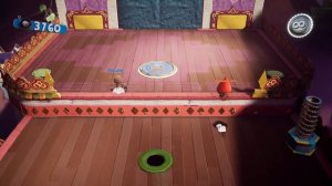 Друзья наверху Сэкбой PS5 Прохождение игры История #5 sackboy a big adventure