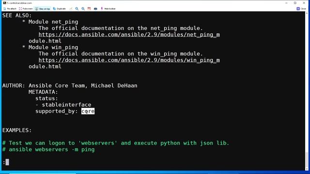 005. Ansible Capsules in Arabic - ansible-doc смотреть онлайн