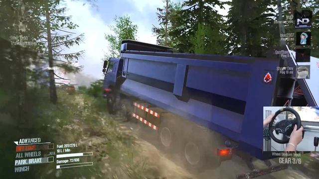 MudRunner - Vận Chuyển Gỗ Lậu Bằng Xe Ben HOWO 4 Chân смотреть онлайн