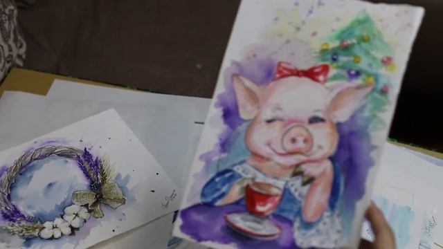 Съемка процесса рисования смотреть онлайн
