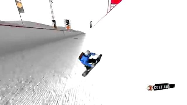 Shaun White Snowboarding Game  - Half pipe Ride.flv