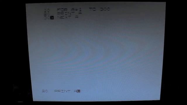 Sinclair ZX80 BASIC Programs And Cassette Load Demo