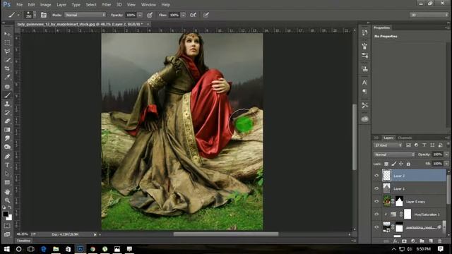 Photoshop Manipulation Tutorial | Fantasy Manipulation | Blur Background смотреть онлайн