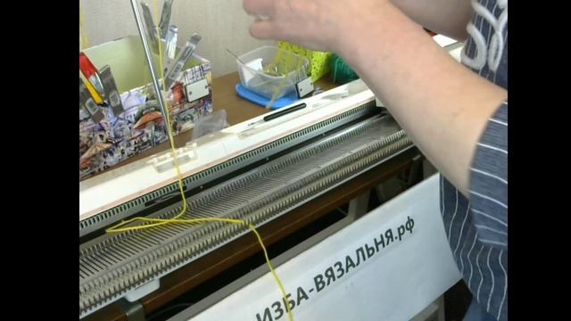 Вязание на вязальной машине Сказки "Посадил дед репку". Часть 1. Репка смотреть онлайн