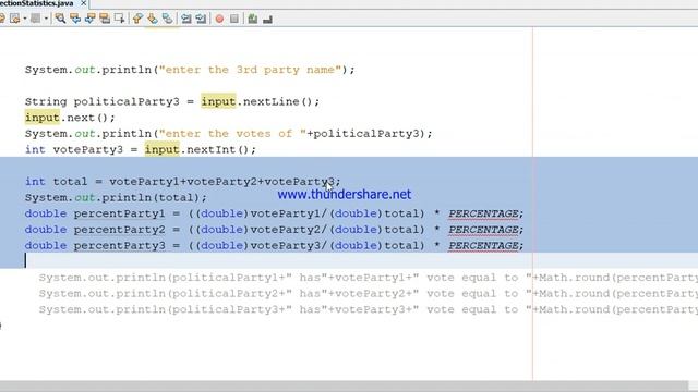 Solution to skipping nextLine() Scanner statements- Election Statistics смотреть онлайн