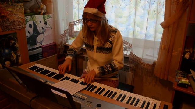 We wish you a Merry Christmas (piano cover) смотреть онлайн