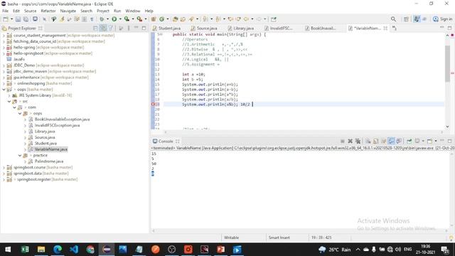 Arithmetic Operator in java | Operator смотреть онлайн