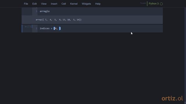 NumPy - Ejercicio 137: Remover Elementos de un Arreglo a Partir de sus Índices смотреть онлайн