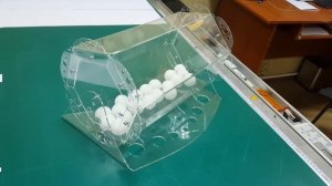 Лототрон из акрила 25х25х40 см
