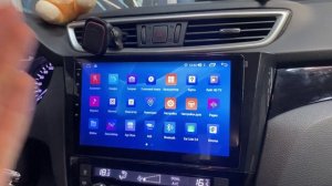 Обзор установленной магнитолы #Parafar для Nissan Qashqai на Android 11.0 #PF967FHD и камеры заднего