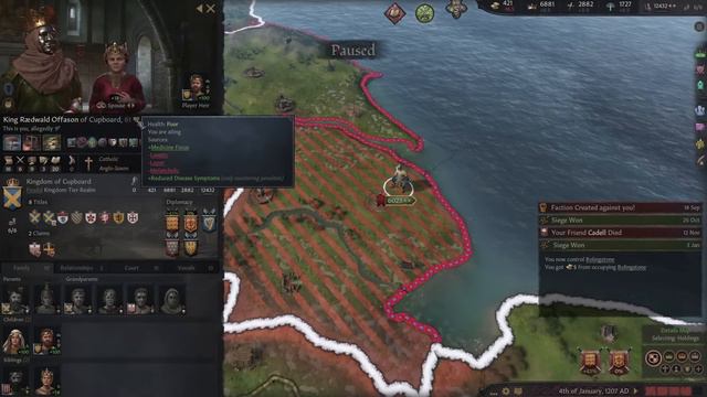 Dodging Death | Crusader Kings 3 - Part 28 смотреть онлайн