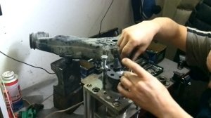 Восстановление шаровых опор полимером.